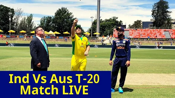 Ind vs Aus 1st T20 Match : Australia chose to bowl first